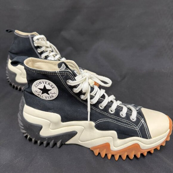 Converse Run Star Motion CX Platform High Top Sneaker - Black White- M 11.5/W 13